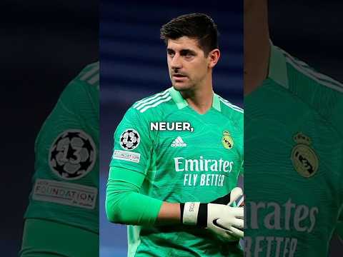 The goalkeeper who has conceded the most goals #goalkeeper #football #courtois #buffon