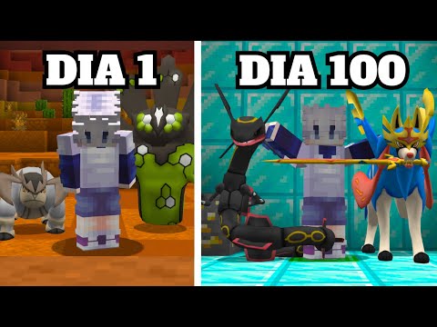 SOBREVIVI 100 DIAS SENDO RICO NO PIXELMON BRASIL! - O FILME