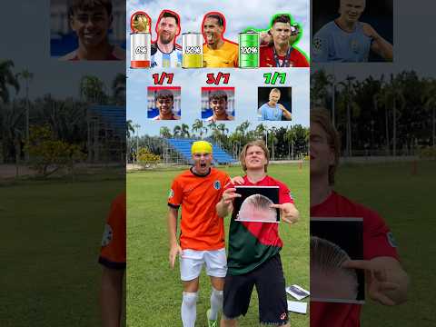 GUESS THE FOOTBALLER BY HAIRSTYLE VS FOOTBALLER SPEED | WHO WON!?💨🏆