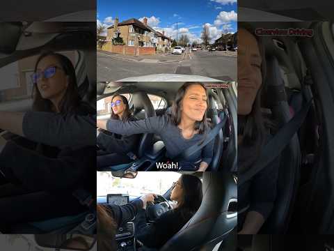 *SPOTS HER INSTRUCTOR* 30 hours of lessons #driving #lesson #learn #howto #manual #london #road