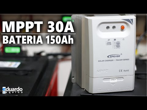 Controlador MPPT 30A e Bateria 150Ah, Será que dá Problema