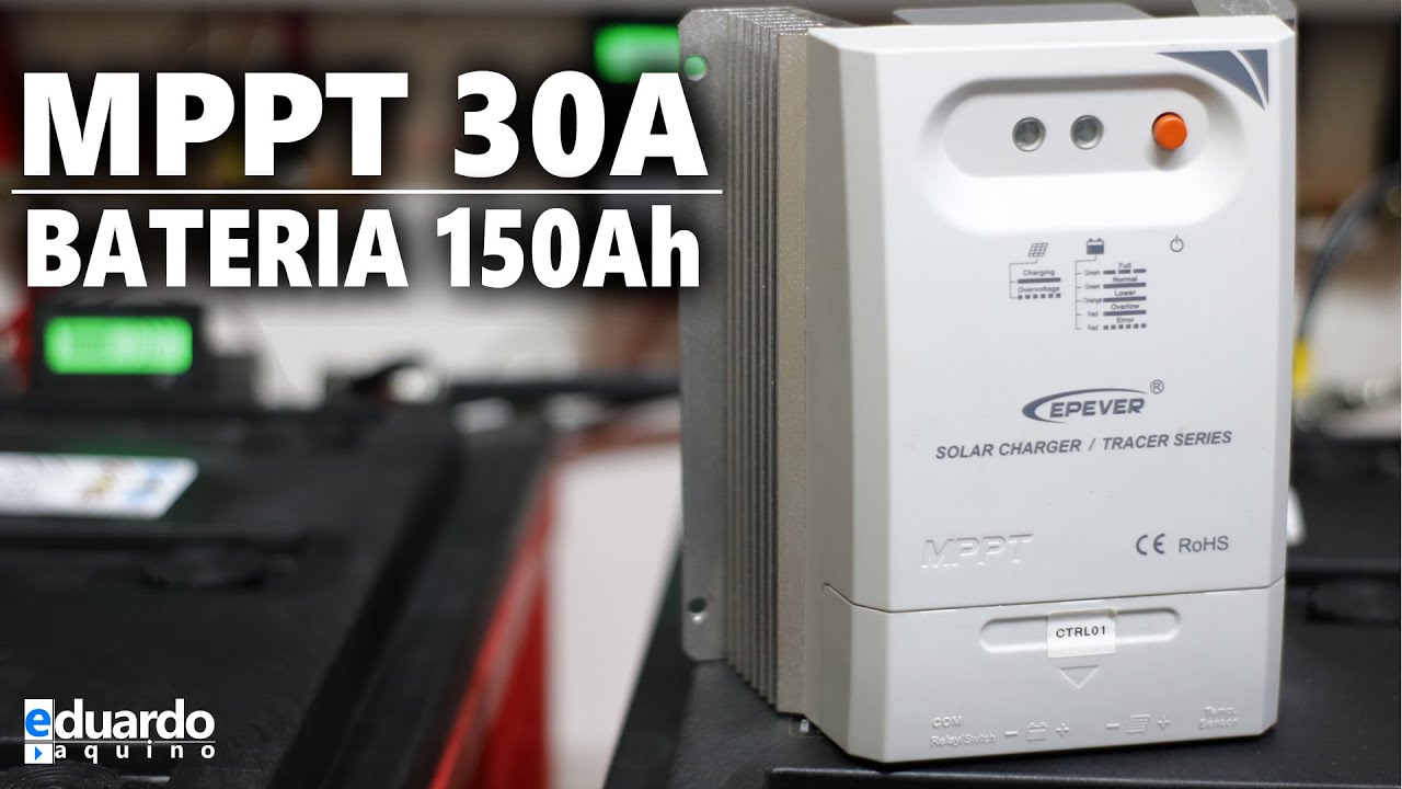 Controlador MPPT 30A e Bateria 150Ah, Será que dá Problema