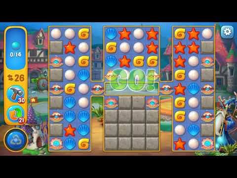 Fishdom HARD level 1091 Gameplay (iOS Android)