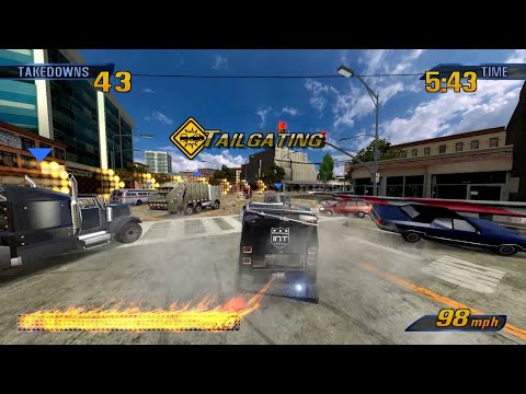 10-Minute Mayhem: Heavyweight Edition - Waterfront || MODDED Burnout 3: Takedown Gameplay || PCSX2