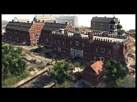 Siege of Fortress Brest - Epic Russian Fort Defense | Men of War Assault Squad 2 Mod Gameplay