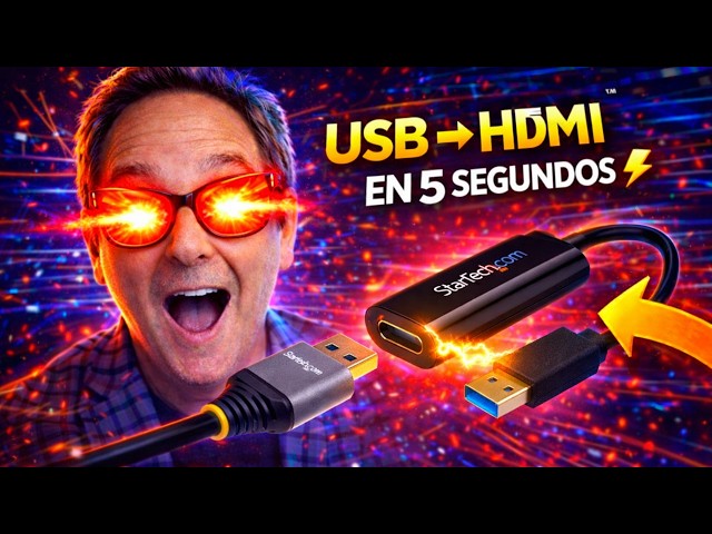 Vídeo relacionado con StarTech.com Adaptador USB 3.0 a HDMI Doble - Conversor USB a 2x HDMI para Windows - (no compatible con Mac,ChromeOS,Linux)