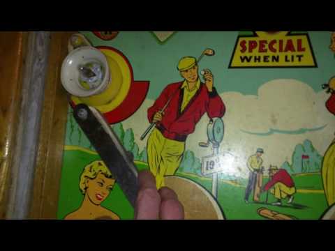 Pinball Reviewer Repairs - 1958 Williams Club House Pinball Machine