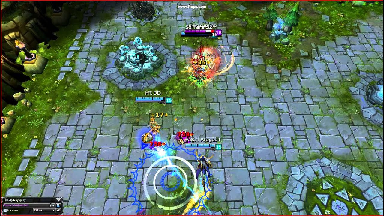 Liên Minh Huyền Thoại: Riven VN bá đạo ko kém gì Best Riven NA :D