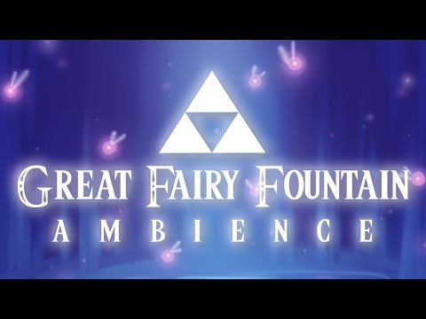 Zelda 💜 Great Fairy Fountain 🟣 Study Music 🎹 Ambience [10 Hours] + Relaxing Nintendo Music 💭