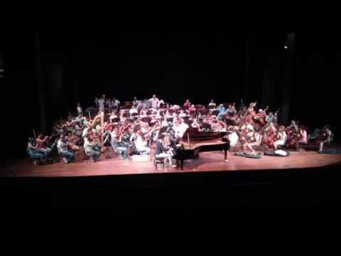 Simon Ghraichy in Orchestra Rehearsal [Saint-Saëns]