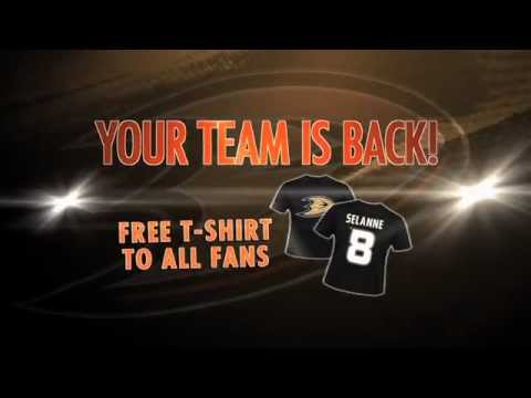 Anaheim Ducks - Your Team Is Back