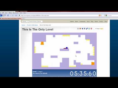 This Is The Only Level: Stage 11 Walkthrough