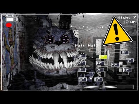 The terrible Bonnie is back! Corrupted Bonnie in FNaF 2! (Mod)