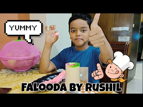 Falooda by Rushil || Quick & luscious summer drinks || Mom's recipe || how to make falooda at home