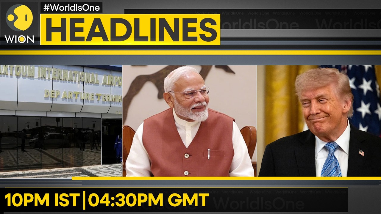 Trump: Iran Plays Games, But It Wants A Deal | Sudan Blames Airport Attack On UAE | WION Headlines