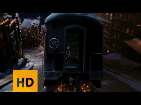 THE POLAR EXPRESS (2004) --- second train ride HD.