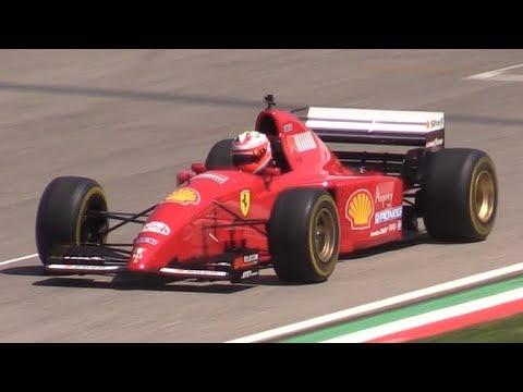 Ferrari F1 Clienti at Imola Circuit-V8,V10 & V12 Engine Sound