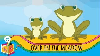 Over In The Meadow | Numbers And Animals | Animated Karaoke