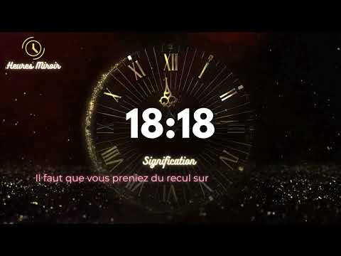 🌕 Heure miroir 18h18 : Attention, zone de turbulences... mais aussi de transformation ! ⚠️💫