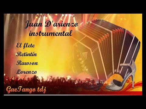 Tanda di tango  Juan D'arienzo  instrumental  1936