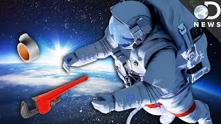 How Astronauts Fix The ISS with Tape and a Spatula
