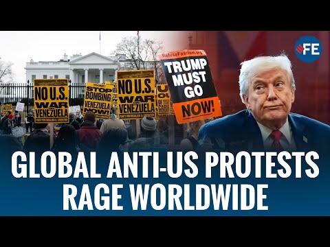 From India to Spain : Anti-US Protestors Rage Over Maduro’s Capture