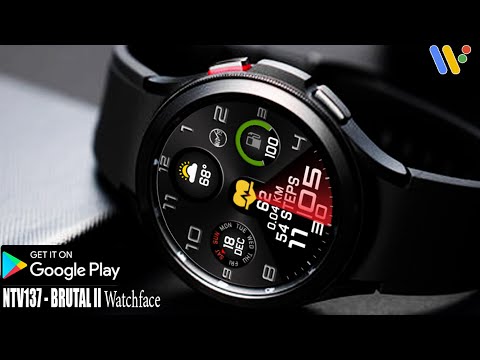 NTV137 - Brutal II watch face