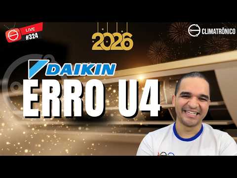 Vídeo: Daikin Erro U4: Diagnóstico e Reparo Prático em 8 passos