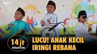 Download lagu Viral Anak Kecil Lucu Iringi Rebana Lagu Yalal Wat... mp3
