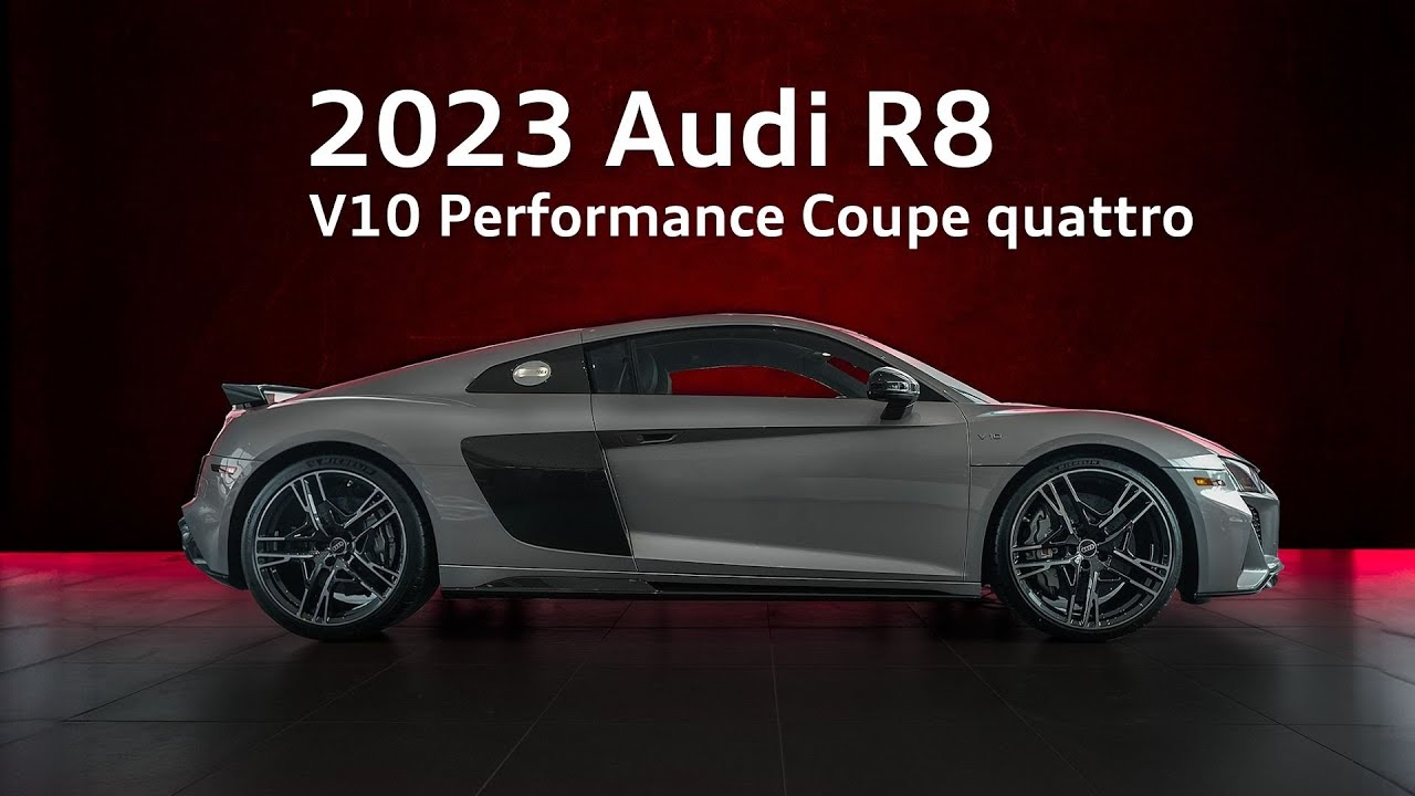 This Supercar Can Do It All: 2023 Audi R8 V10 Performance ...