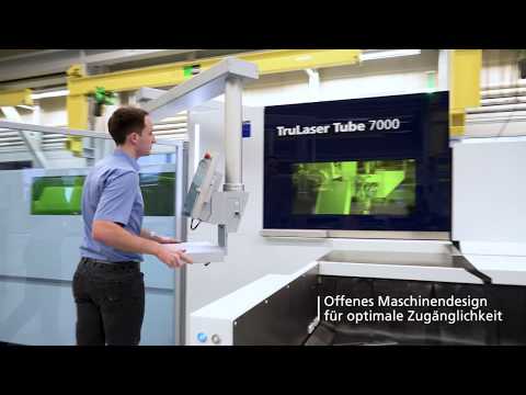 TRUMPF Laser-Rohrschneiden: TruLaser Tube 7000 fiber