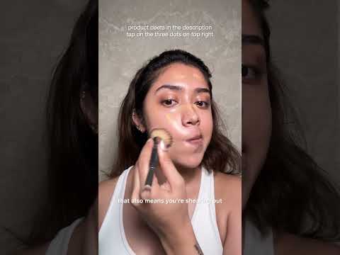 MIXING SUNSCREEN WITH FOUNDATION? #SHORTS