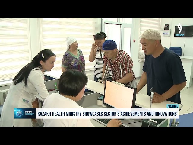 Sağlık Bakanlığı, Kazakistan tıbbındaki başarı ve yenilikleri tanıttı