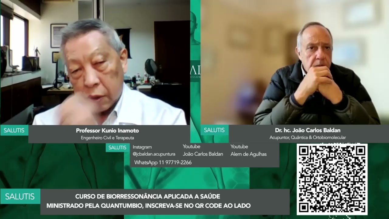Toda doença tem uma razão, um objetivo. E a solução está na própria pessoa. Kunio Inamoto no Salutis