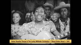 Download lagu Sister Rosetta Tharpe & The Lucky Millinder Orchestra • “Shout Sister Shout • 1941 [RITY Archive] mp3