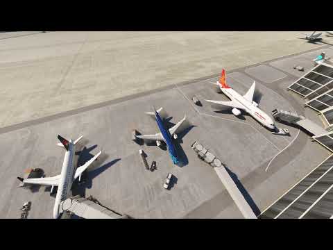 Airbus A320neo. KDEN-KSLC. FSFTL Traffic and live weather & time. OK!