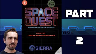 Space Quest I Part 2 (1986) - Sierra's Sci-Fi Comedy Adventure | Video Games over Time