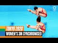 Women S 3m Synchronised Diving Final Tokyo Replays
