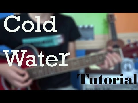 Como tocar Major Lazer - Cold Water (feat. Justin Bieber & MØ) en Guitarra. TUTORIAL ESPAÑOL