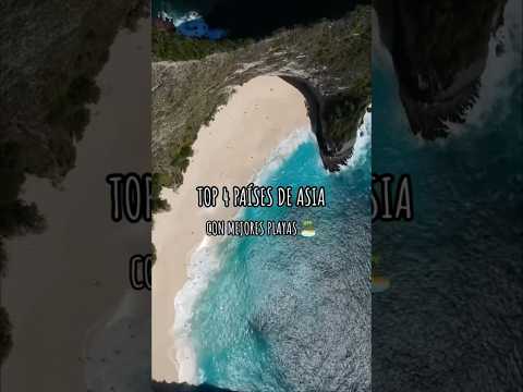 TOP 4 PAÍSES CON MEJORES PLAYAS EN ASIA 🏝️#viajar #viajes #asia #vacaciones #travel #chill #viaje