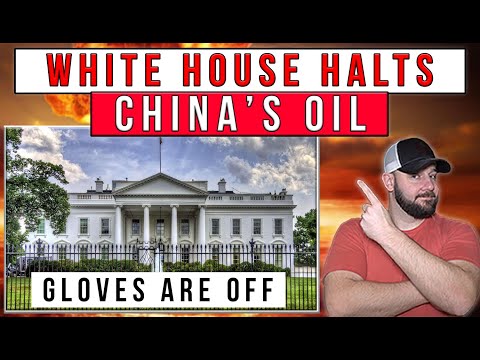 BREAKING: White House HALTS 700,000 barrels of oil a day To CHINA... Holy Smokes... Thumbnail