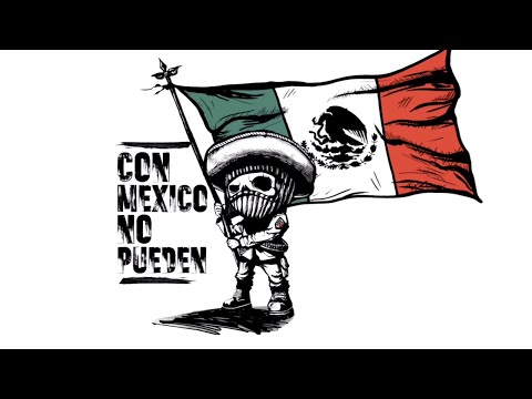 Kinto Sol - Con México No Pueden Feat. Charly Fuentes (Lyric Video)