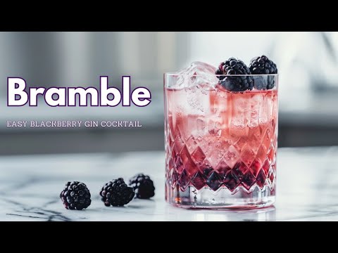 Bramble Cocktail Recipe | Easy Blackberry Gin Drink