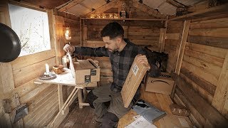 Off Grid Pallet Wood Cabin: Opening Subscriber Gifts & Coffee Vibes