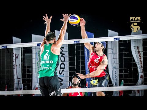 MOST BRUTAL SPIKES by Evandro/Bruno Schmidt! | Highlights Beach Volleyball World