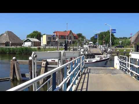 The old bridge from Sint Maarten - Vlotbrug , Holland