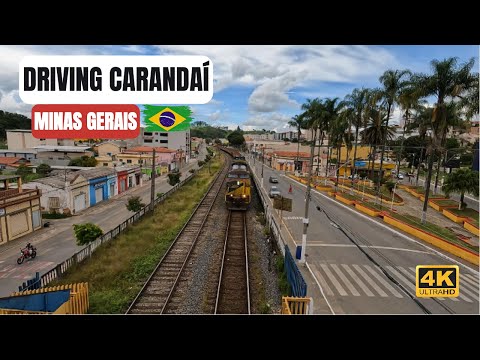 Driving Carandaí, MG, Brasil  |  4K 2024  🔺#carandai #minasgerais