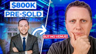 How He Pre-Sold $800K of Weddings Before the Venue Even Existed