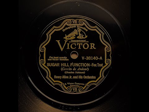 Sugar Hill Function - Henry Allen Jr. and His Orchestra (1930)