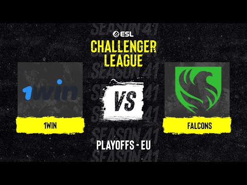 1WIN vs Falcons - Map 3 [Dust2] - ESL Challenger League S41 - Playoffs - EU